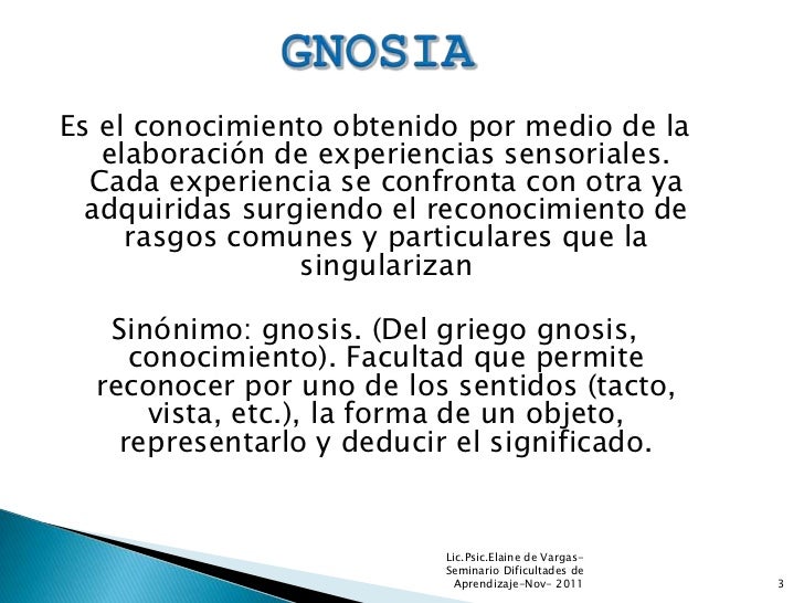 gnosias